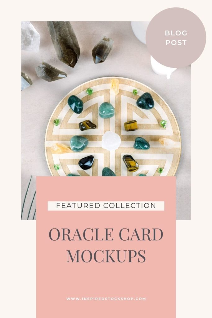 Oracle Card Mockups Featured Stock Photo Collection