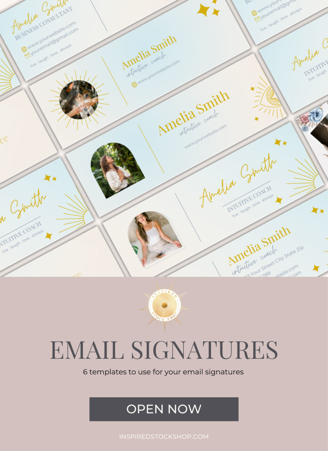 Email Signatures Inspired Stock Shop
