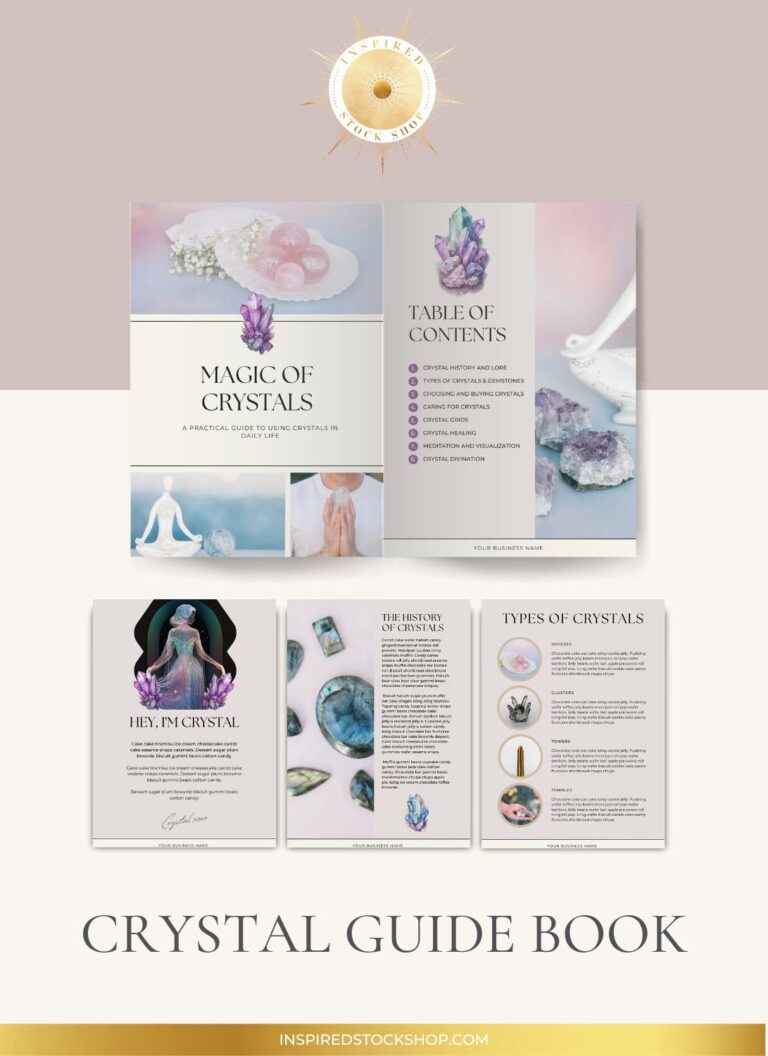 Magic of Crystals Guidebook Inspired Stock Shop