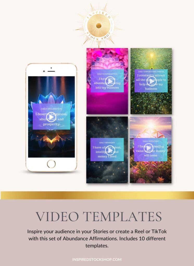 Canva Templates - Inspired Stock Shop