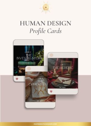 Human Design Profile Cards