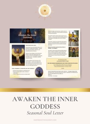 Seasonal Soul Letter: Awaken the Inner Goddess