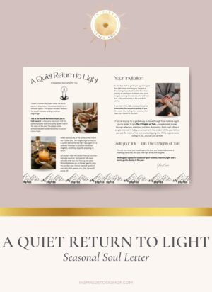 Winter Solstice Email Template