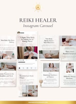 Healer Instagram Carousel Template