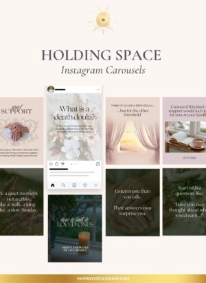 Holding Space Instagram Carousels